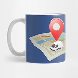 Van Map Mug